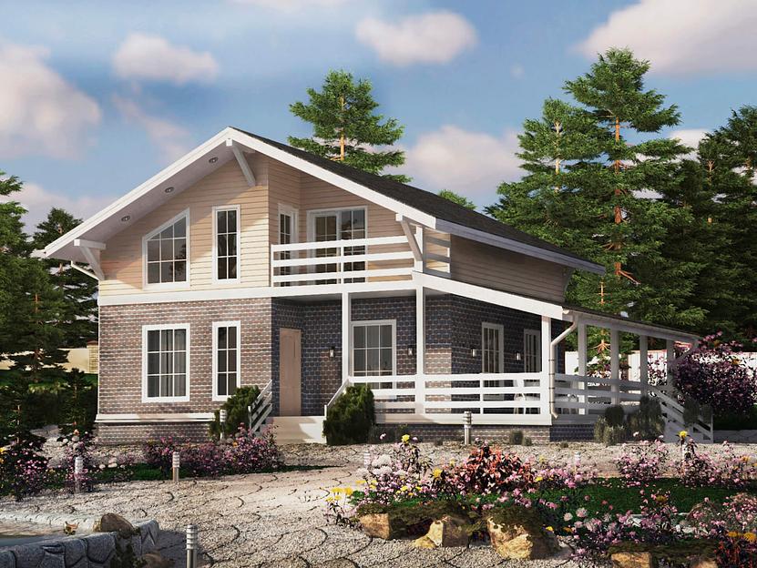 Проект дома «Прованс 24» white box фото 1