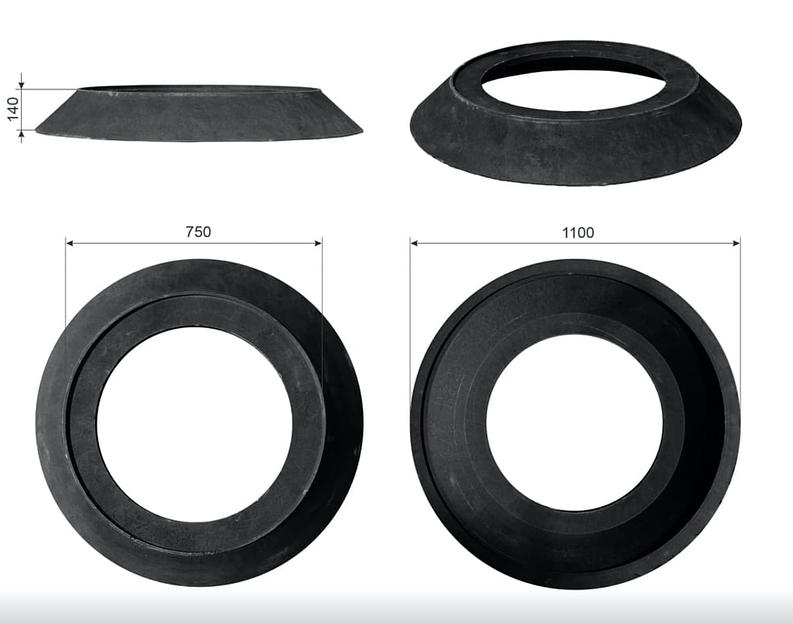 Комплект ППК для закрытия колодца 1,5 м³ фото 9