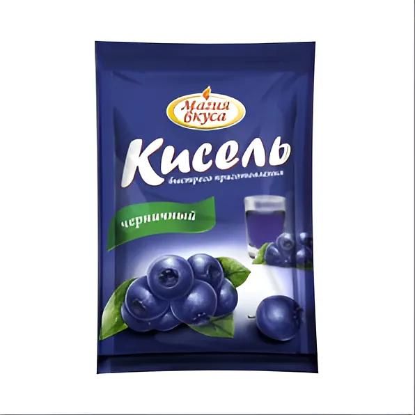 Кисель со вкусом черники 90 гр ОПТ фото 1