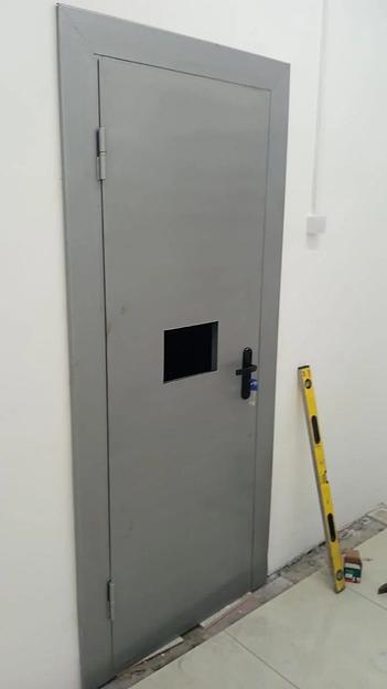 Изготовление металлических дверей толщиной от 1,3 мм до 10 мм с заливкой бетоном полотна (сейфовая) фото 5