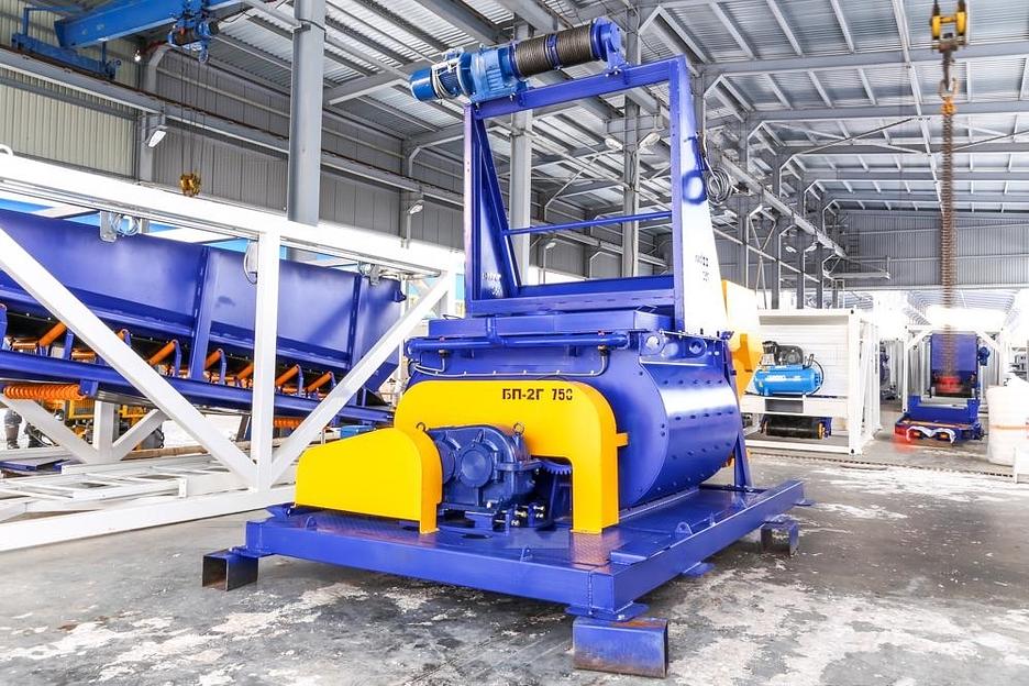 Двухвальный бетоносмеситель БП-2Г-750с фото 7