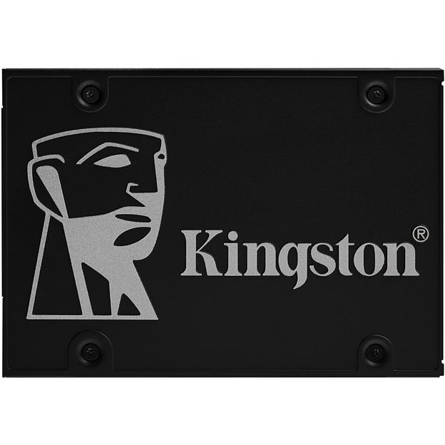 SSD Kingston KC600 1Тб, 2.5", SATA3, Retail, TLC, Чтение:550мб/с, Запись:520мб/с (SKC600/1024G) фото 1