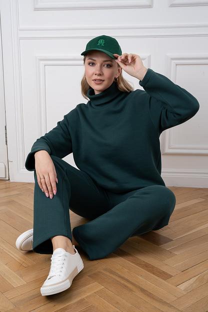 Костюм (свитшот+брюки прямые) ОПТ фото 1