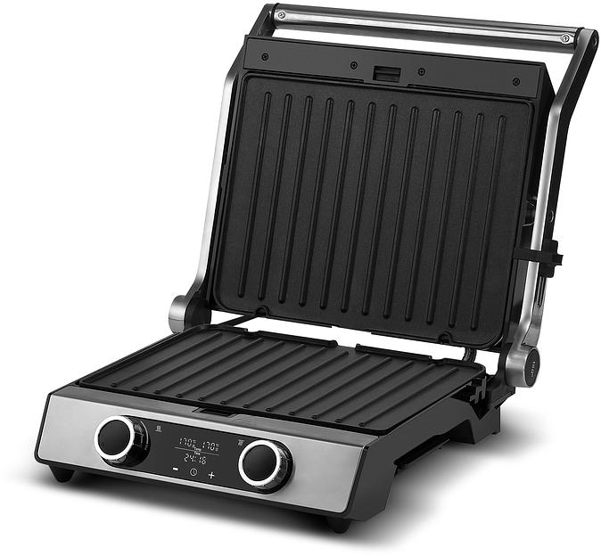 Электрогриль Galaxy Line GL2988 2200Вт серебристый фото 1