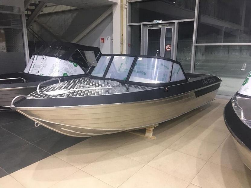 Алюминиевый катер Тактика 490, 505*180*77 см фото 4