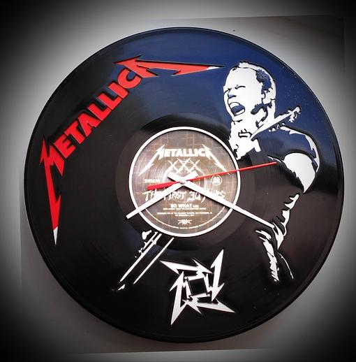 Настенные часы «Metallicа / Металлика» ОПТ фото 1