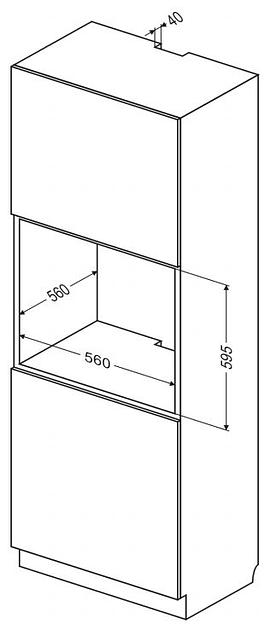 Встраиваемые электрические духовки HANSA Hansa Quadrum BOEW64111 фото 3