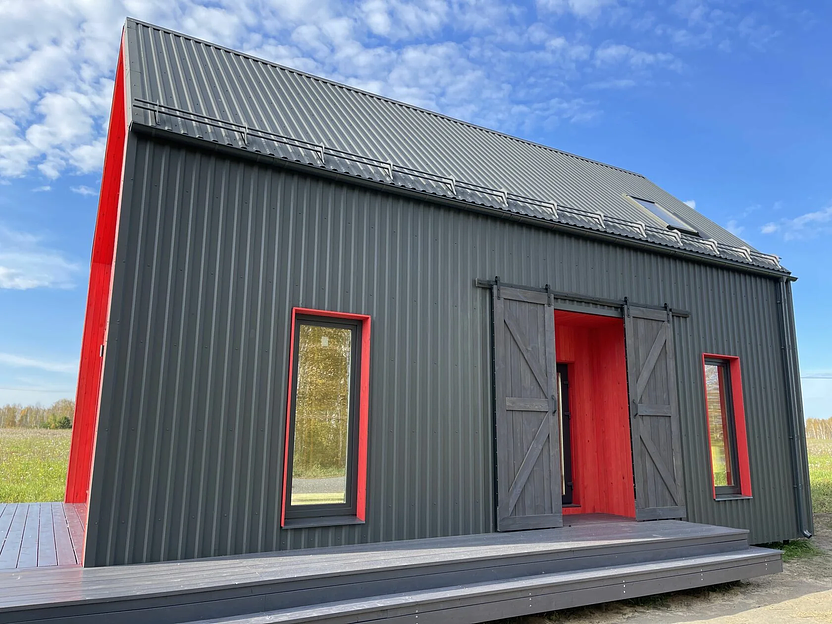 Строительство каркасного дома по проекту «Света» фото 8