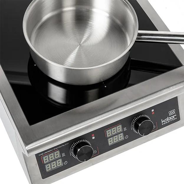 Плита индукционная настольная 2 конфорки Кобор I9-2T фото 9