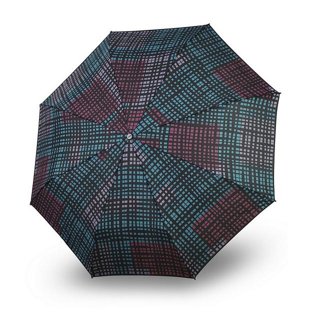 Зонт Knirps автомат T.201 Medium Duomatic 2STRUCTURE RASPBERRY ECOREPEL 95 3201 8478 фото 1