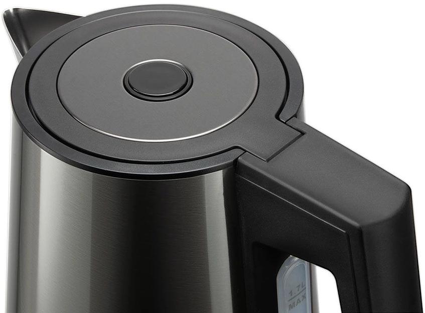 Чайник электрический Redmond KM244 1.7л. 2200Вт серый корпус: стекло фото 3