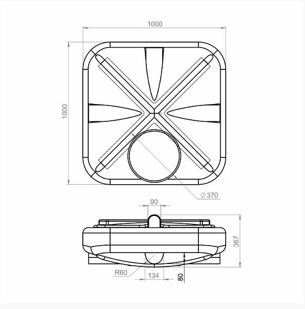 Бак для душа 220 л фото 4