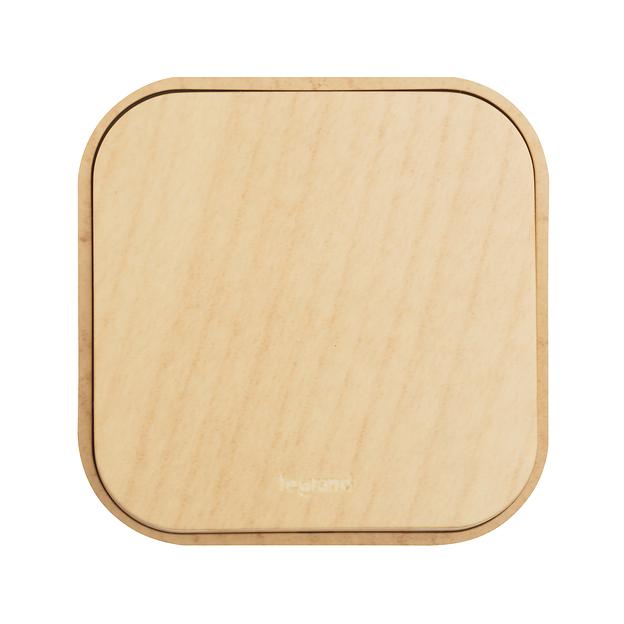 Legrand 782260 Выключатель 10A одноклавишный Quteo (Дерево) фото 3