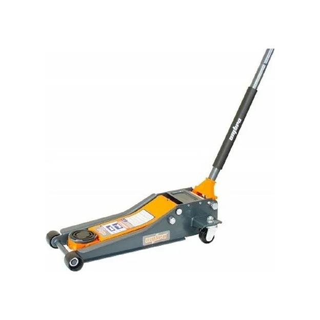 Ombra OHT233S Домкрат подкатной 3 т. гаражный двухпоршневой, с уменьшенной высотой подхвата, 75-505 мм фото 1
