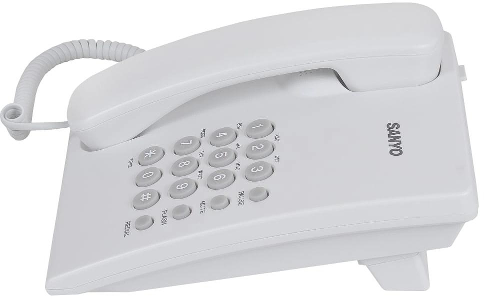 SANYO RA-S204W Телефон проводной фото 3