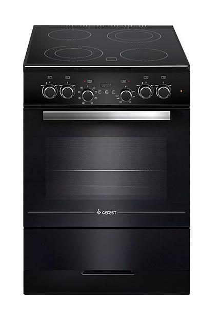 Плита Электрическая Gefest ЭП Н Д 6560-03 0057 черный стеклокерамика фото 1