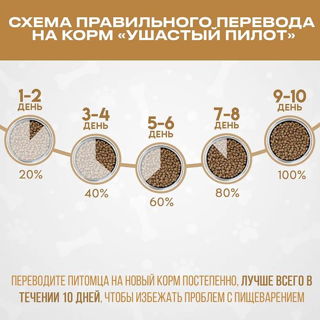 Корм для собак сухой «Ушастый пилот» 4 кг фото 6