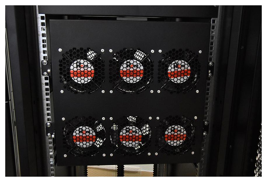 Модуль вентиляторный Rem (R-FAN-6K-1U) 6 вент. с контроллером серый (упак.:1шт) фото 4