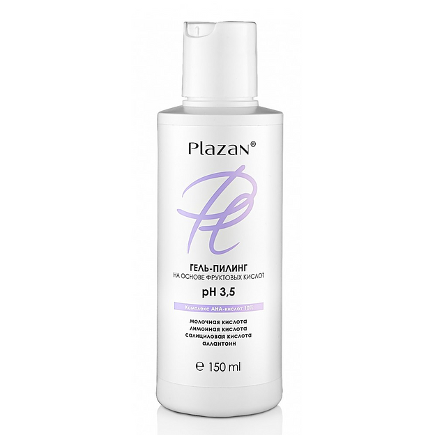 Гель-пилинг с фруктовыми кислотами Plazan 150 мл ОПТ фото 1