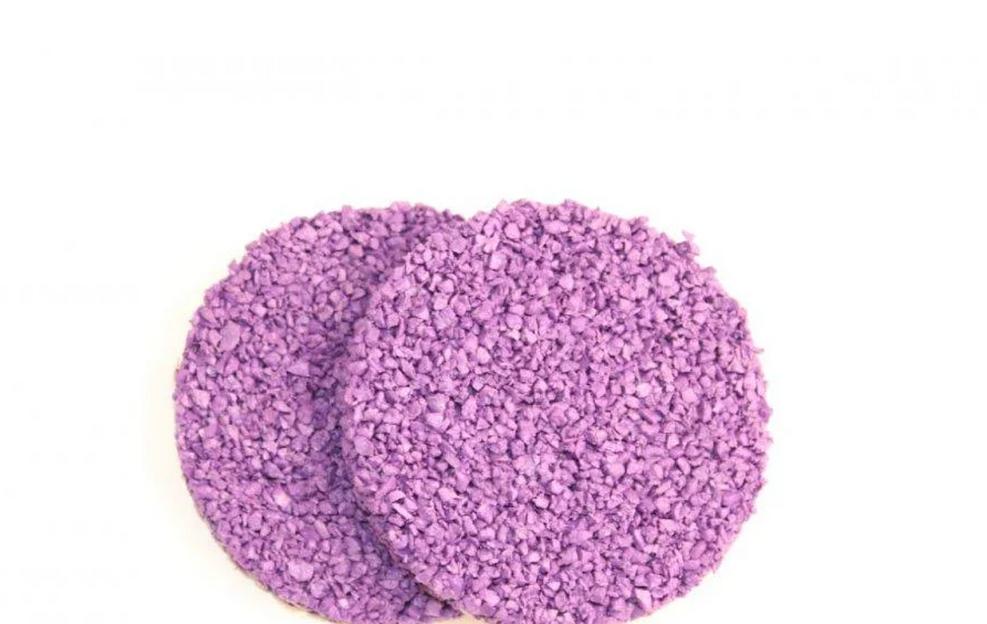 Резиновая крошка EPDM, цвет сиреневый ОПТ фото 1