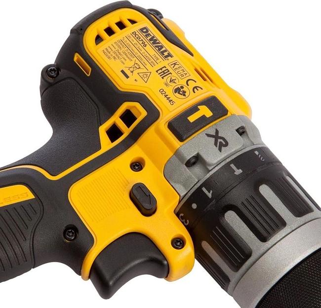 Дрель-шуруповерт DeWalt DCD796D2-QW аккум. патрон:быстрозажимной (кейс в комплекте) фото 4