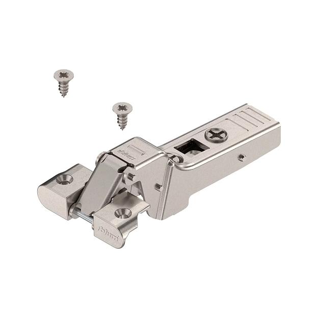 71T960A CLIP top петля 95°, полунакладная, чашка петли: на шурупы ОПТ фото 1