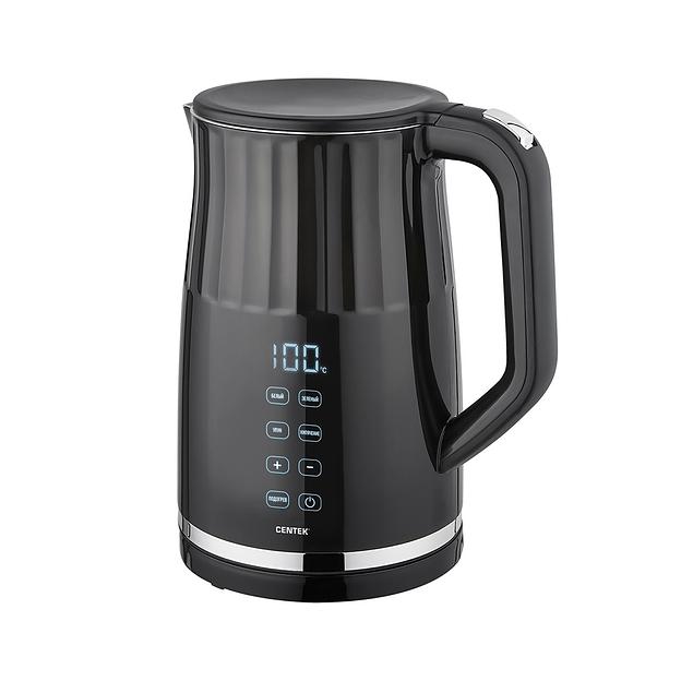 Чайник Centek CT-0038 (чёрный) фото 1