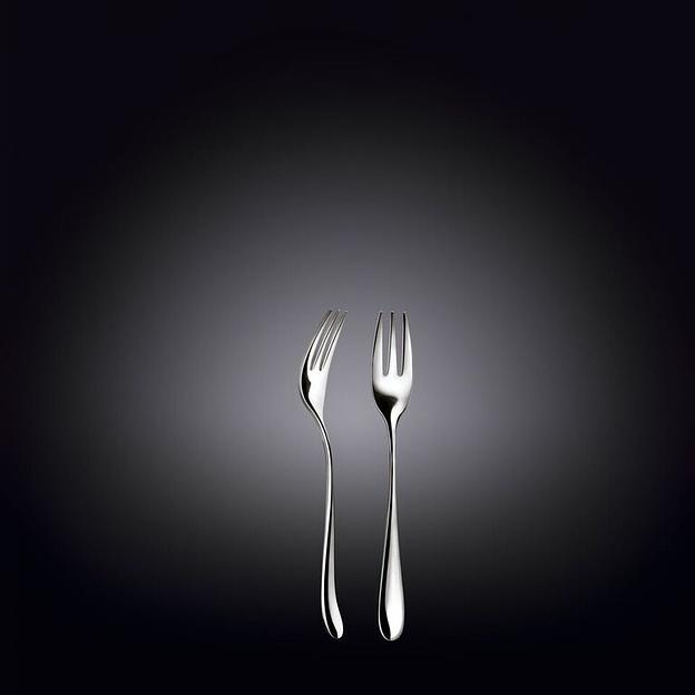 Вилка для торта Стелла 18/10 14 см. 3,5 мм Wilmax /12/216/ фото 1