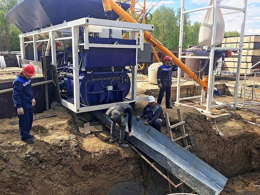 Бетонный завод МОБИЛ-45 фото 6