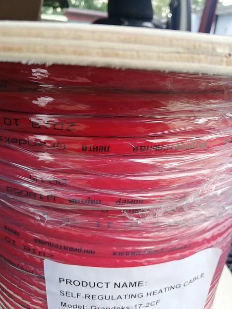 Саморегулирующийся греющий кабель для ввода в трубу Grandrx 17-2-CF фото 6