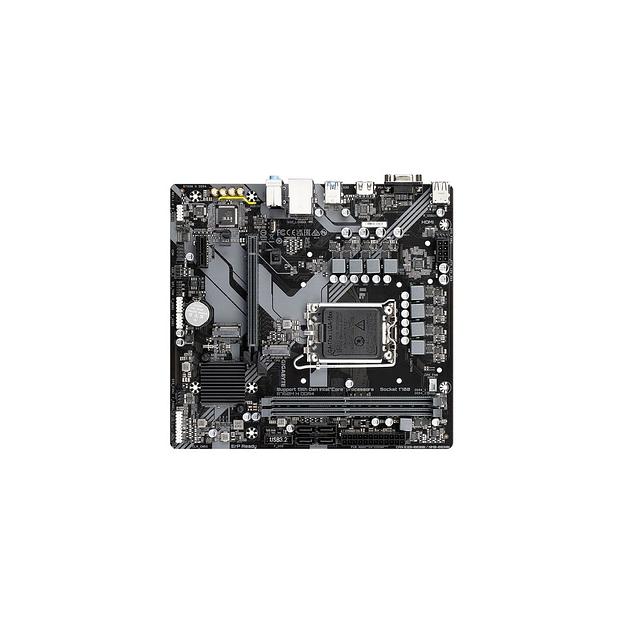 Материнская плата Gigabyte B760M H DDR4, LGA 1700, Intel B760, mATX, Ret фото 1