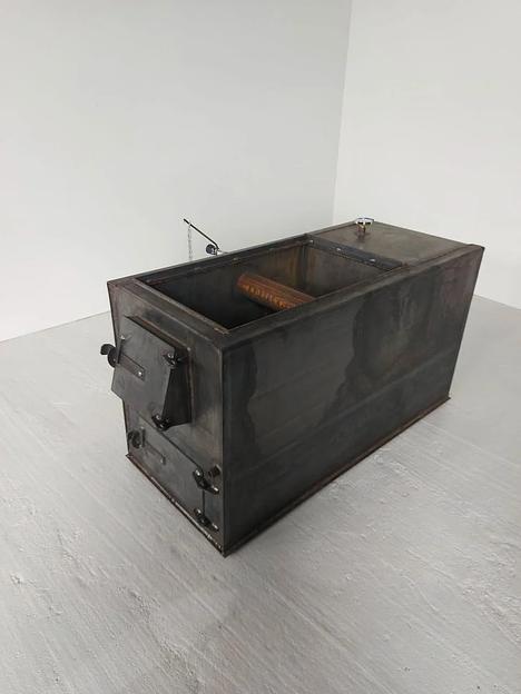 Котёл суточный «Батыр» под плиту, площадь обогрева до 150 м² фото 2