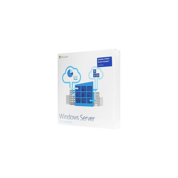 Операционная система Microsoft Windows Server 2019 Standard 5 Clt 64 bit Eng DVD BOX (P73-07680) фото 1