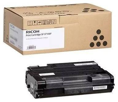 Ricoh Тонер-картридж SP 3710X для SP 3710DN, SP 3710SF, P311, /M 320F. Чёрный. 7000 стр.(408285) фото 1