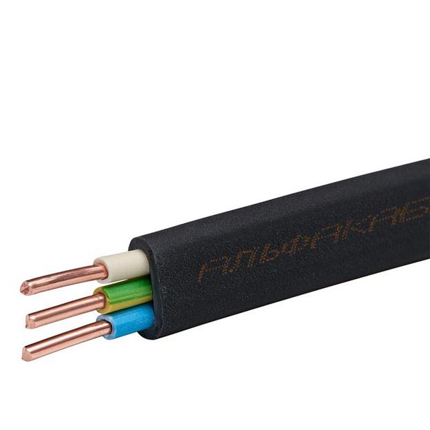 Кабель ВВГ-Пнг(А) 3х2.5 ок (N PE) 0.66кВ (бухта 20м) (шт) АЛЬФАКАБЕЛЬ 45989 фото 1