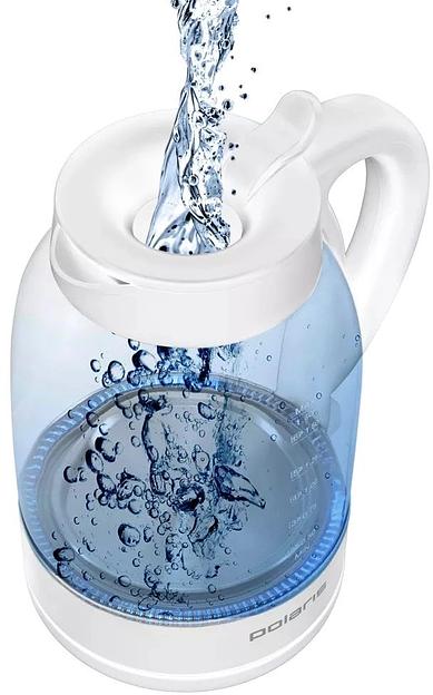 Чайник электрический Polaris PWK 1797CGL сталь фото 4