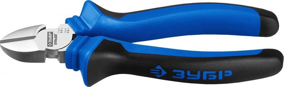 ЗУБР Бокорезы эксцентриковое расположение шарнира, особостойкое спец. покрытие Н12Х1 (никель/хром), двухкомпонентные рукоятки, 180мм [2201-5-18_z01/2201-5-18_z02] фото 1