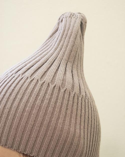 Шапка тыковка без подворота Капучино ОПТ фото 3