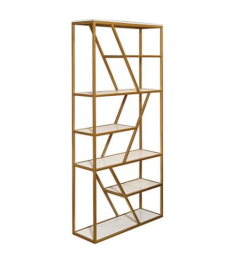 Стеллаж MebelOK 028 ЛДСП, металл, 90x30x202 см ОПТ фото 1