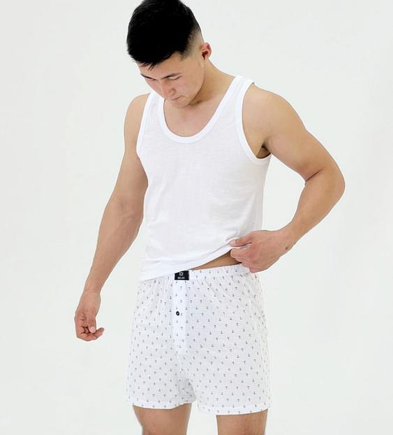 Трусы боксеры мужские BELES «1E06-2324» ОПТ фото 1