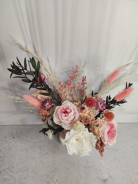 Букет из сухоцветов 25 см код 115885059 ОПТ фото 3