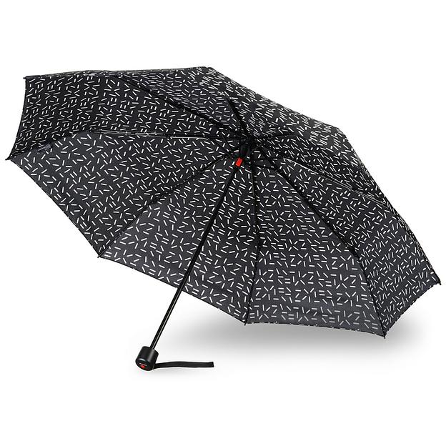 Зонт Knirps механический A.050 Medium Manual 2DANCE BLACK 95 7050 8502 фото 3