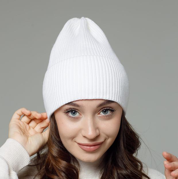 Женская шапка «Тыковка» фото 4