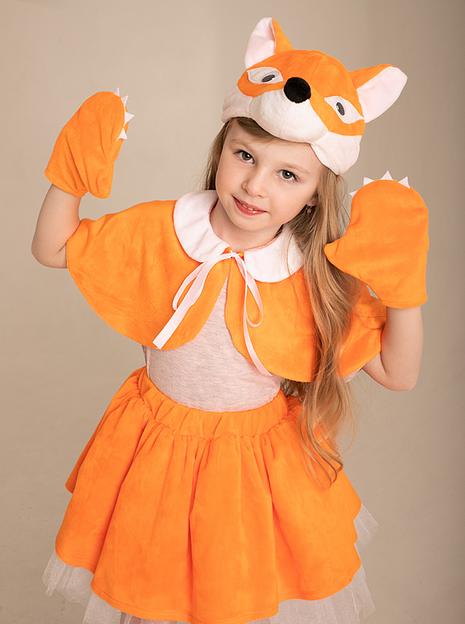 Услуга пошива карнавального костюма «Лисичка» фото 1