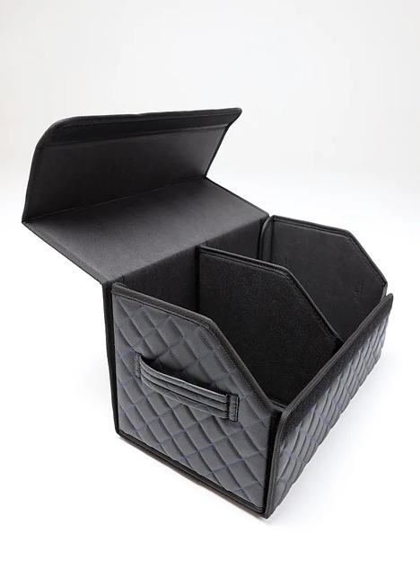 Органайзер в багажник для автомобиля чёрный синий ОПТ фото 6