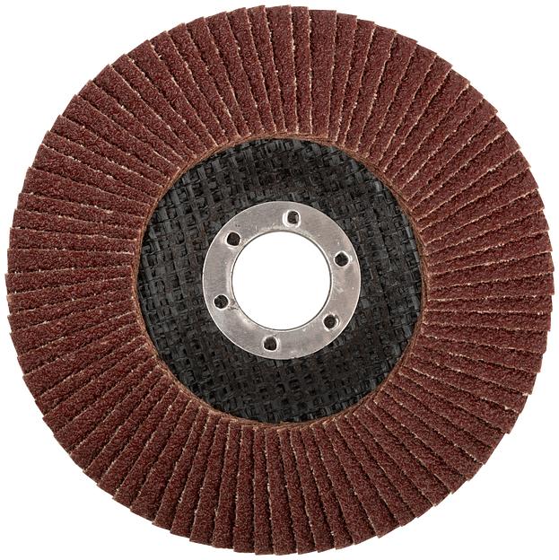 Круг лепестковый торцевой, 125 мм Р 40 фото 1