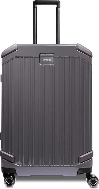 Чемодан Piquadro POP BV4427POP/GR 46x69x27см 67л. 4.43кг. поликарбонат/алюм. серый глянц. фото 1