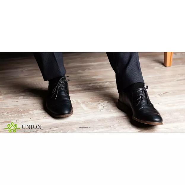 Носки мужские 10 пар «Черный ромб» ОПТ фото 2