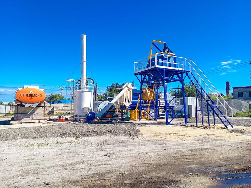 Мобильный асфальтовый завод МАЗ-20 фото 3