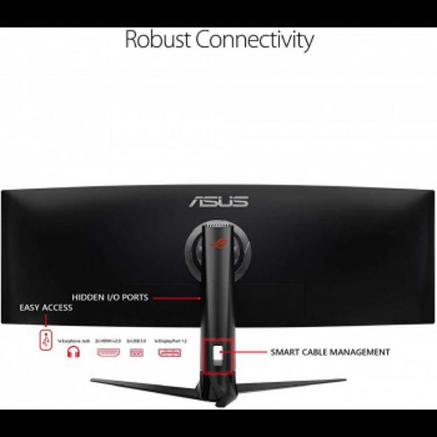 Монитор Asus 49" ROG Strix XG49VQ черный VA LED 32:9 HDMI M/M матовая HAS Piv 450cd 3840x1080 144Hz фото 5